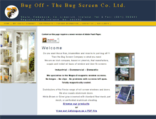 Tablet Screenshot of bug-off.ie