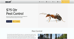 Desktop Screenshot of bug-off.com