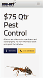 Mobile Screenshot of bug-off.com